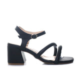 Sandalia tacon negro para mujer Q168-Z471