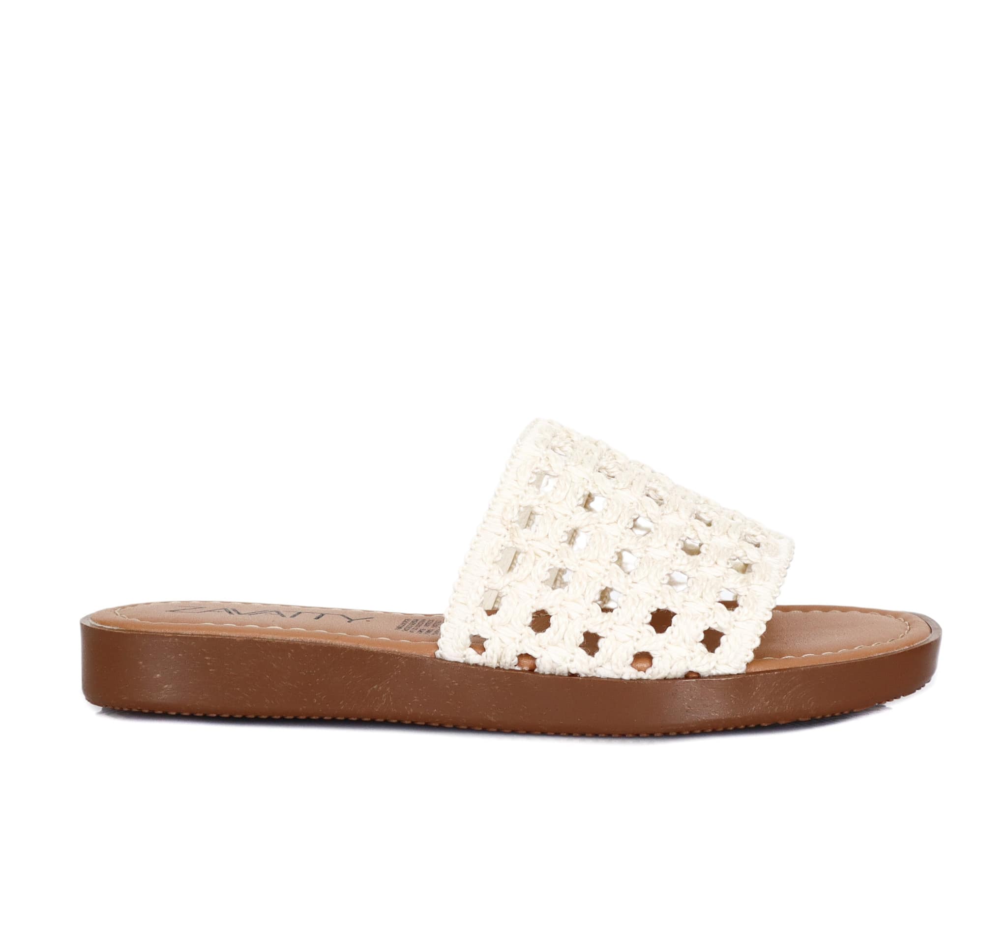 Sandalia plana beige para mujer S604-Z438