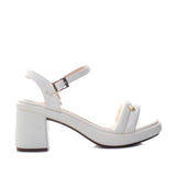 Sandalia tacon talco para mujer V553-Z84