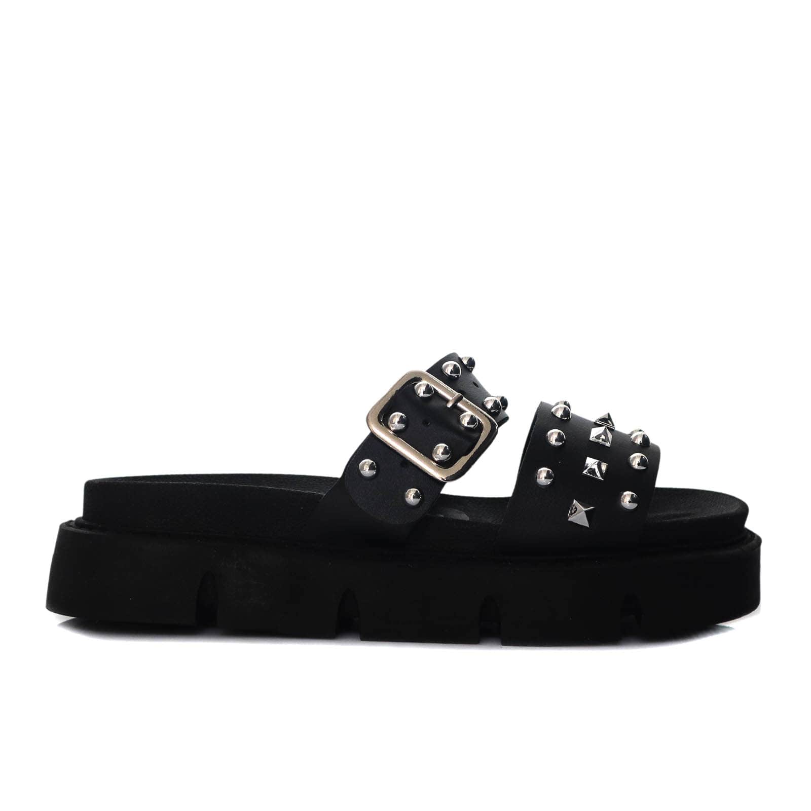 Plataforma baja negro para mujer V857-Z84