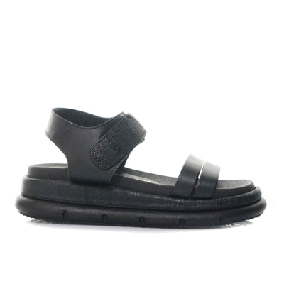 Sandalia plana negro para mujer V863-Z84