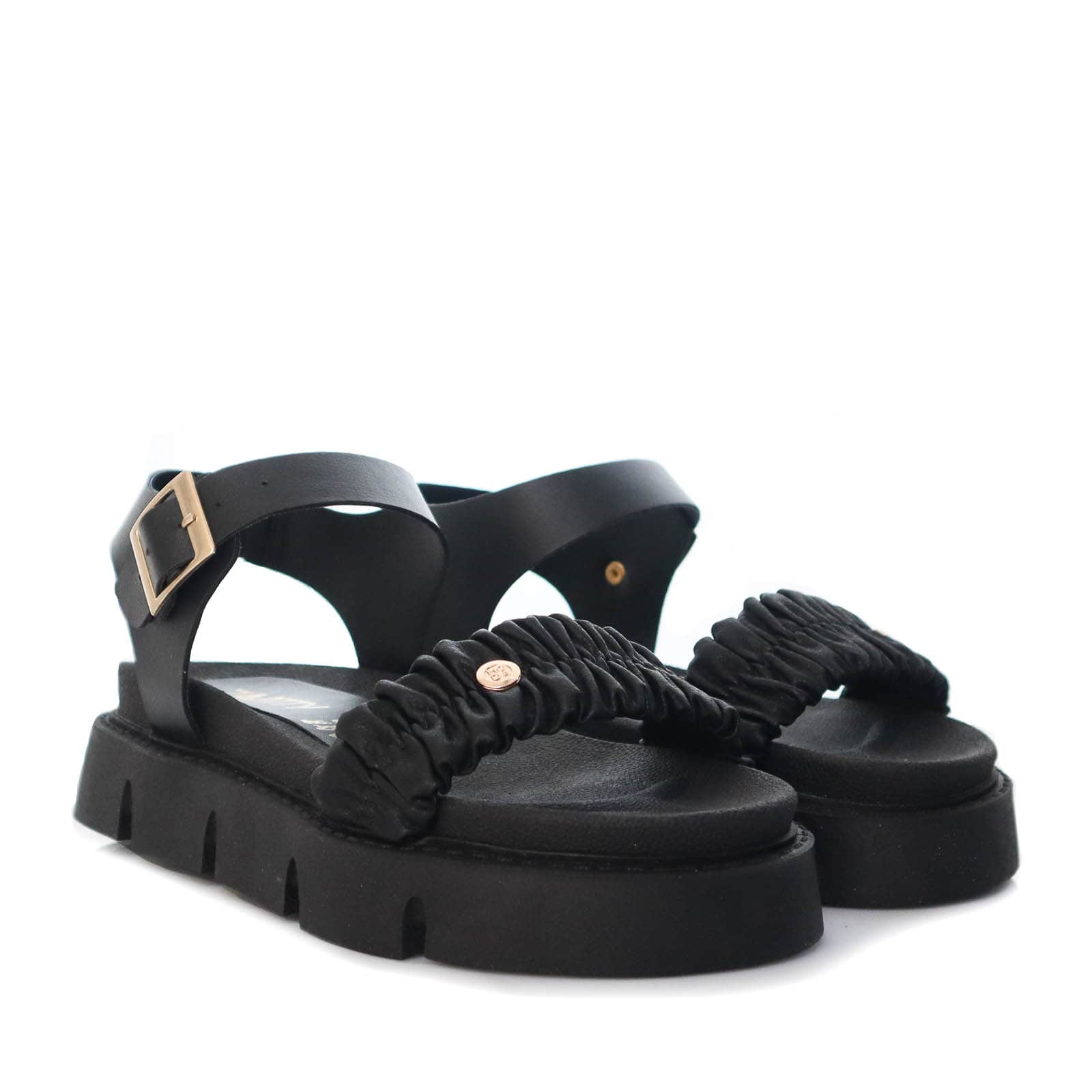 Plataforma baja negro para mujer V871-Z84