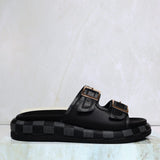 Sandalia canoa negro para mujer V941-Z84
