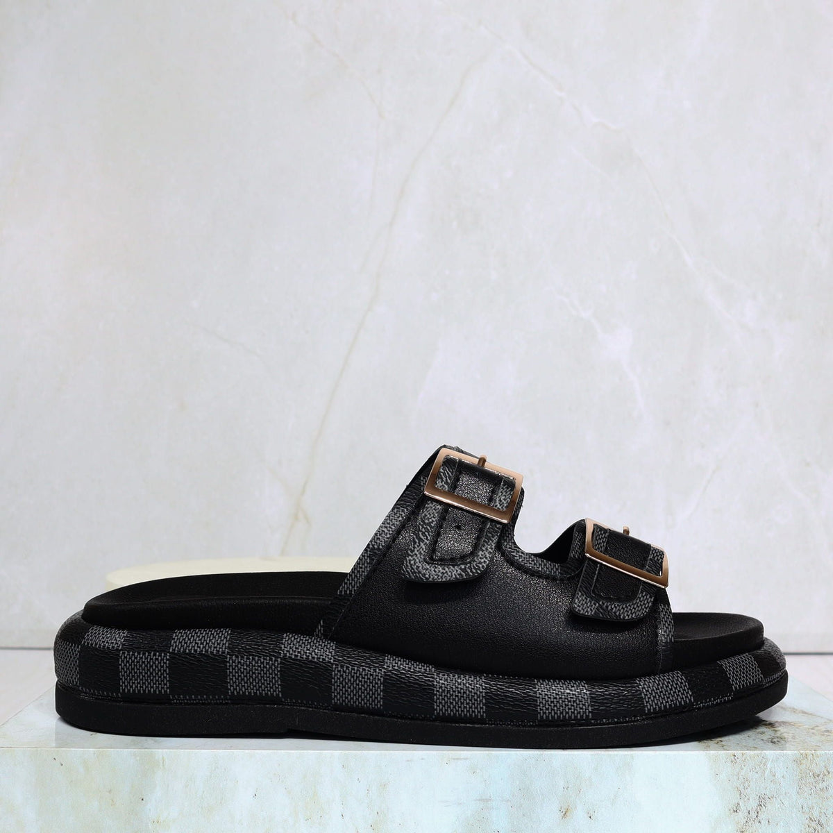 Sandalia canoa negro para mujer V941-Z84