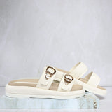 Sandalia canoa talco para mujer V955-Z84