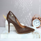Tacon chocolate para mujer 1421-Z642