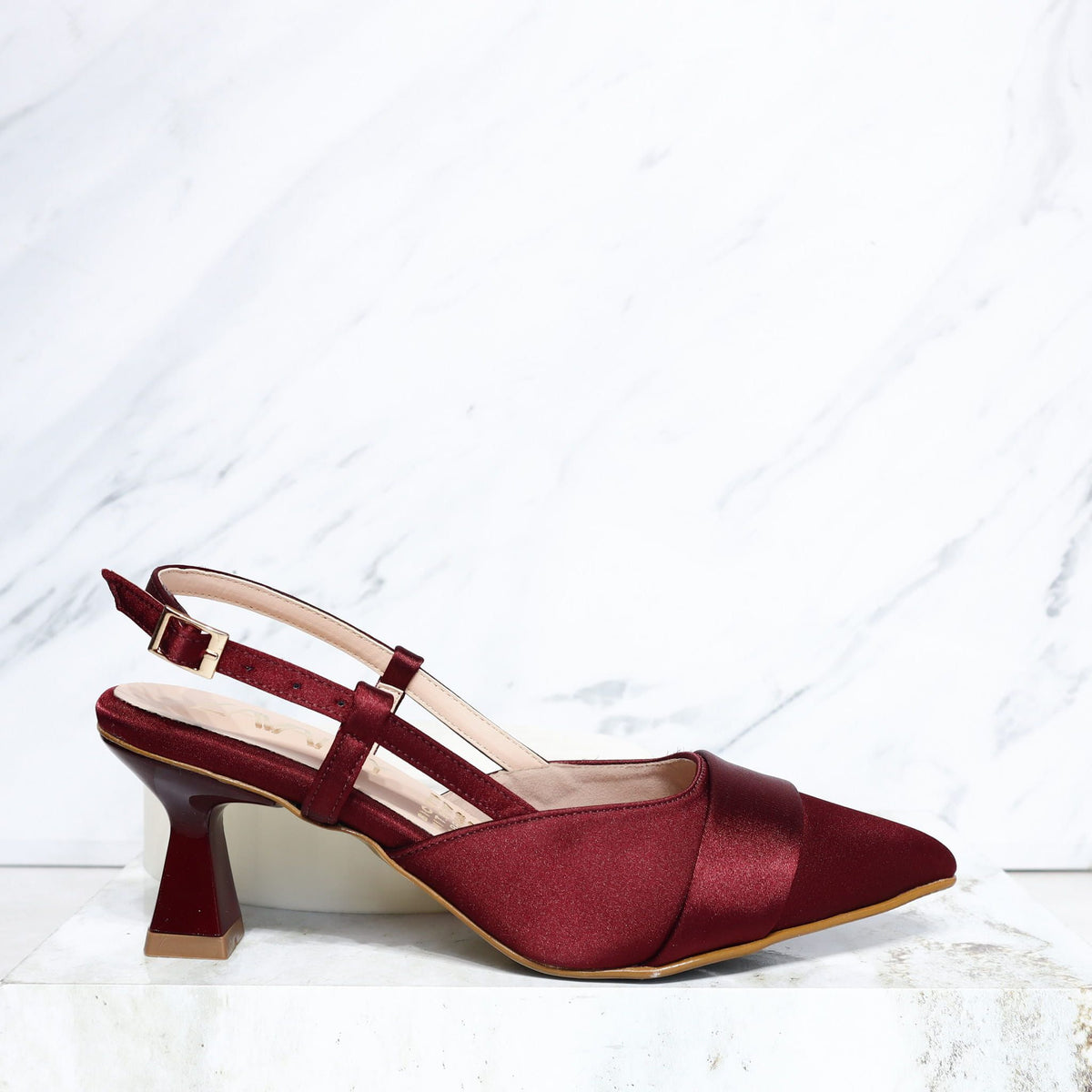 Tacon vinotinto para mujer 2617-Z170