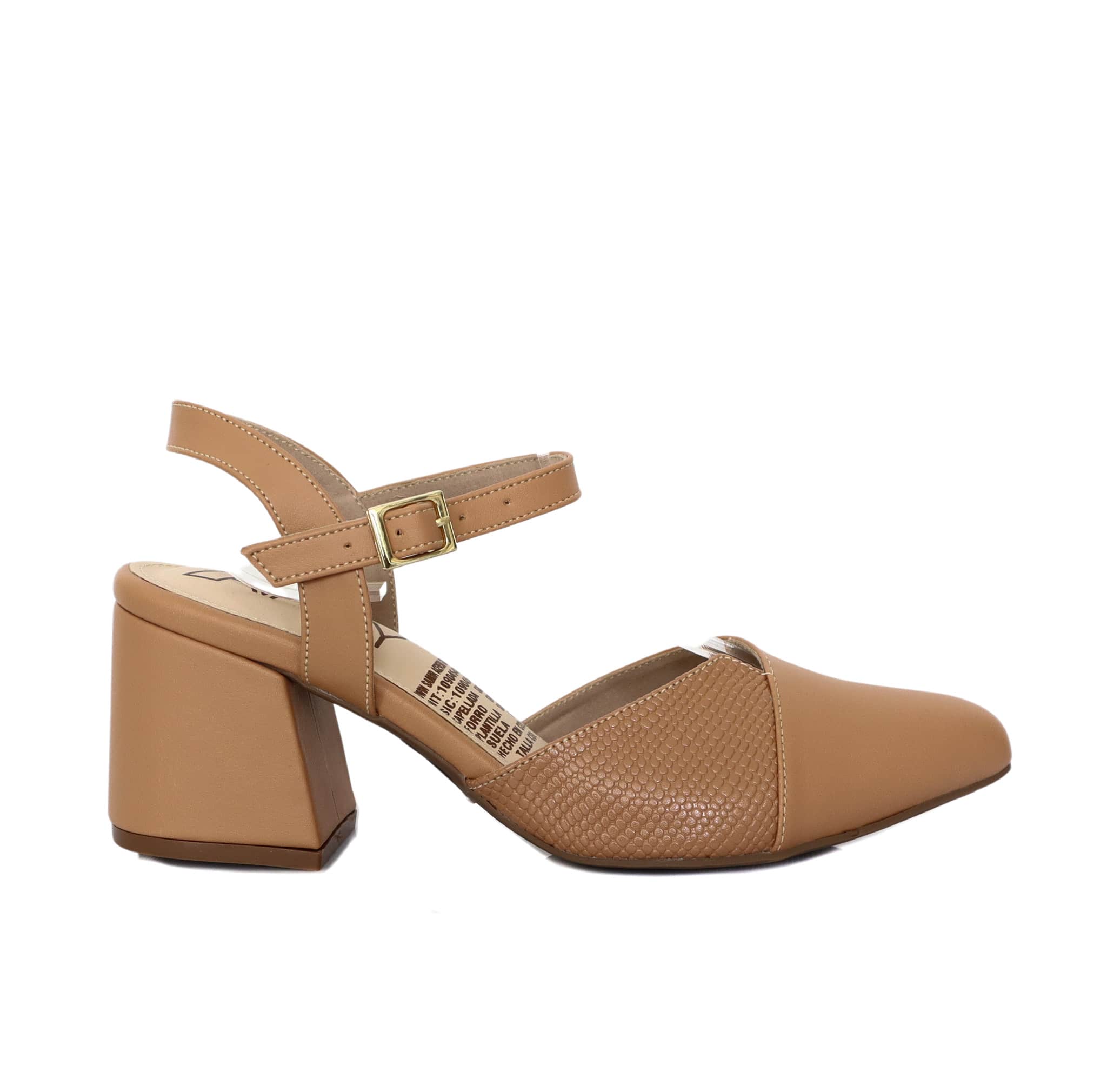 Tacon amaretto para mujer 235-1-Z610