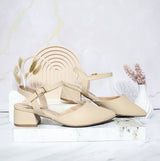 Tacon beige para mujer 33006-Z148