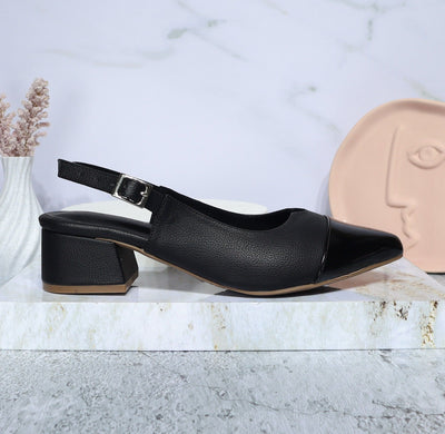 Tacon negro x charol para mujer 435C-Z610
