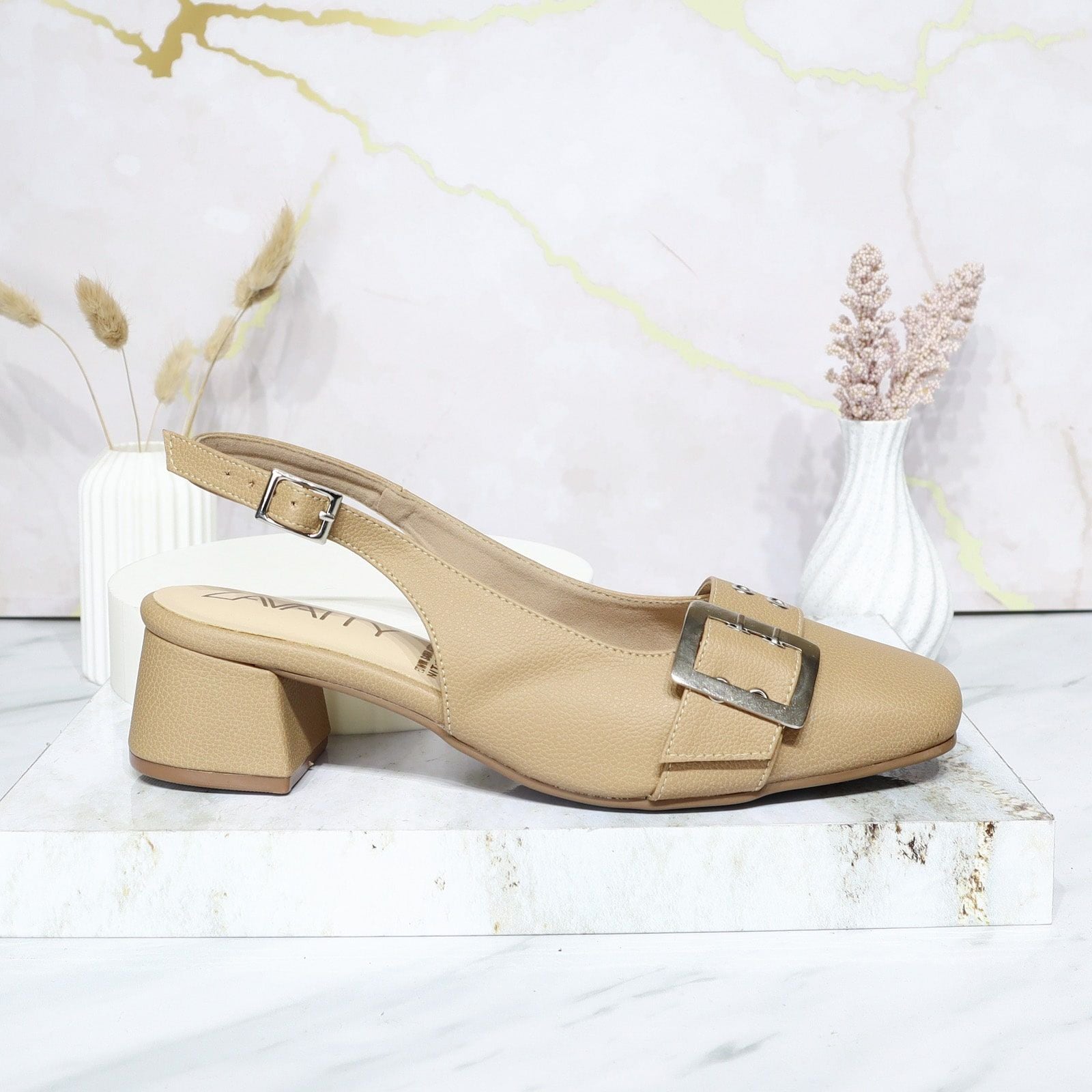 Tacon avellana para mujer 448-Z610