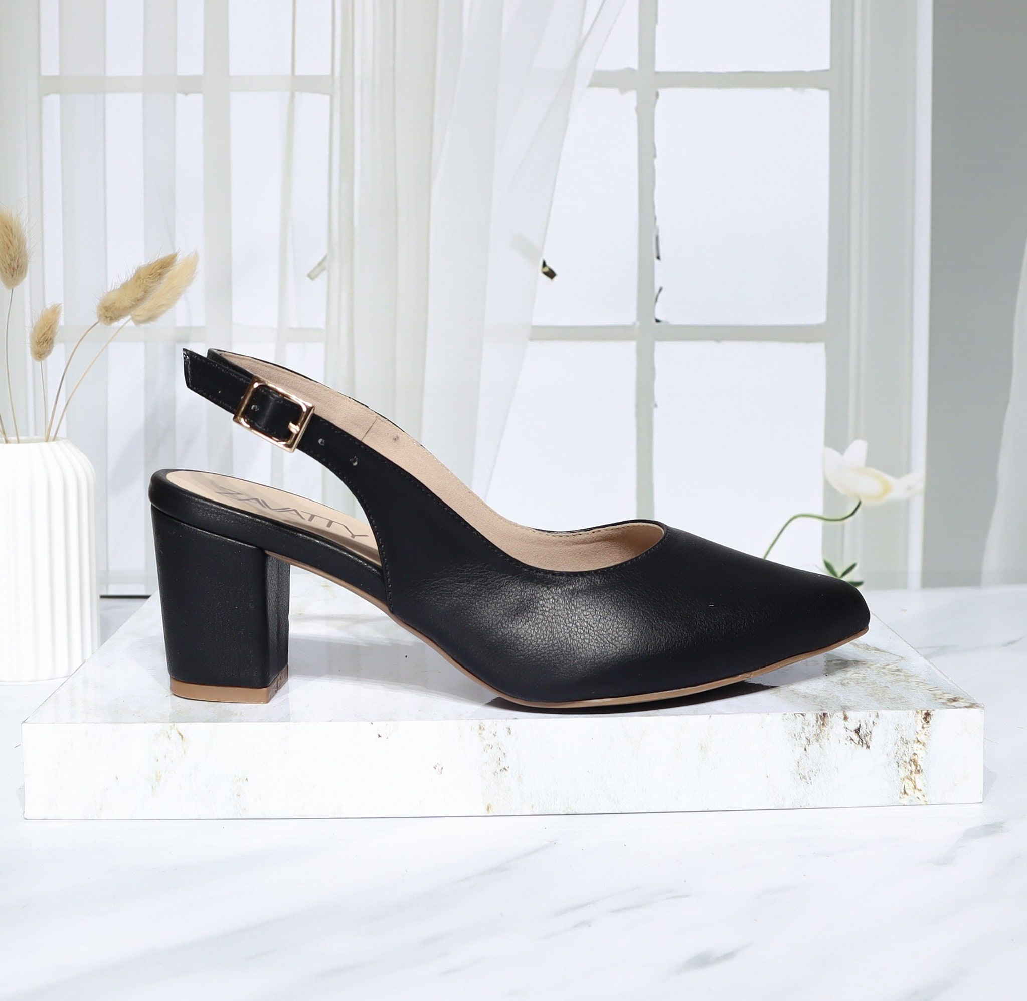 Tacon negro para mujer 5012-Z148