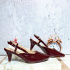 Tacon vinotinto para mujer 5053-1-Z148
