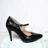 Tacon 7 1/2 negro para mujer H-849-Z170
