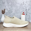 Tenis beige para mujer P97-Z400