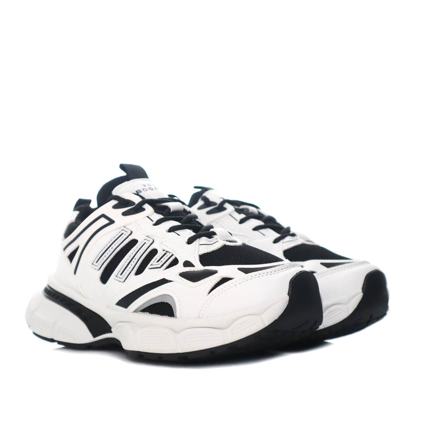 Tenis blanco x negro para mujer 035-Z329