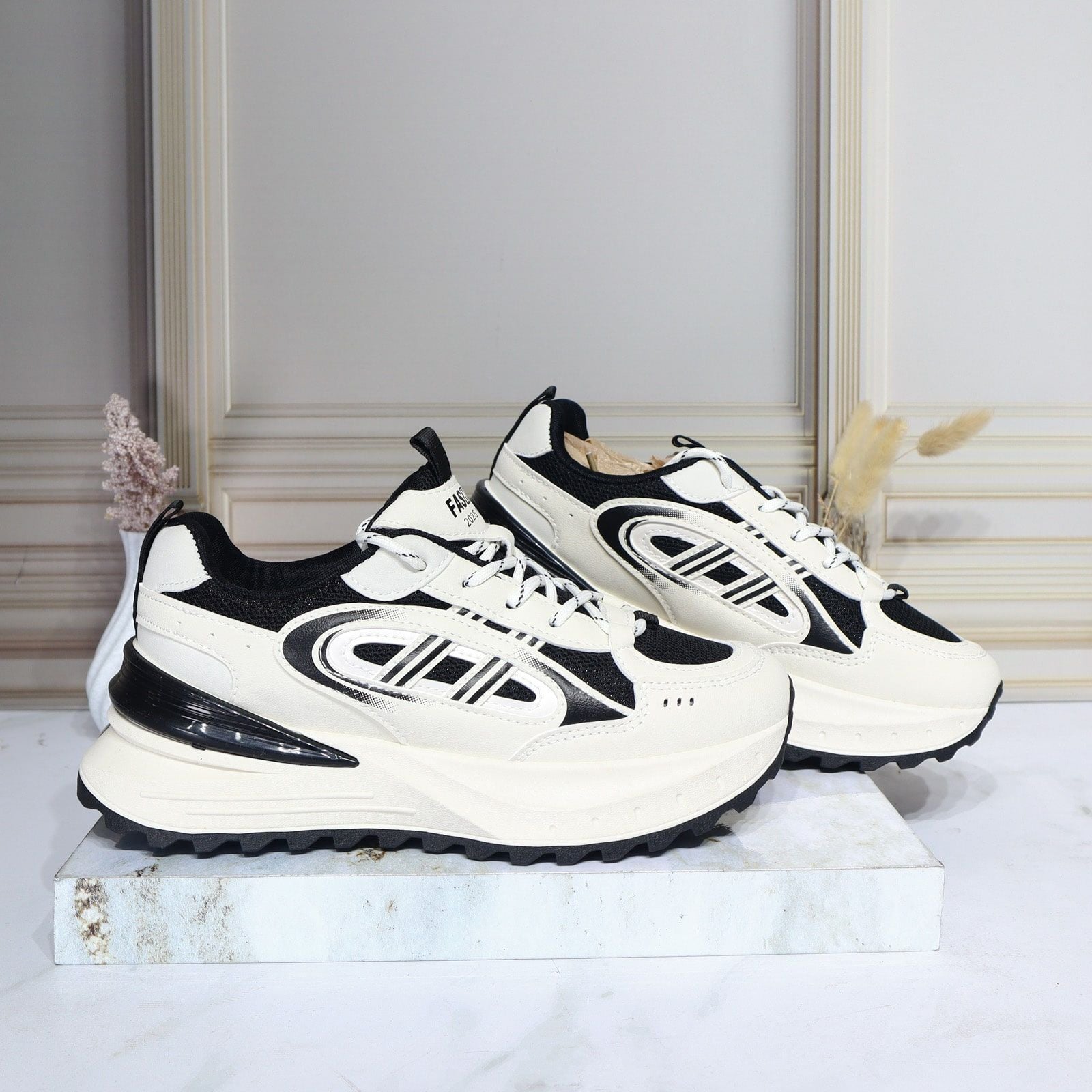 Tenis talco x negro para mujer 104-Z329