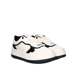 Tenis beige x negro para mujer 156-2-Z287
