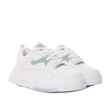 Tenis blanco x verde para mujer 182-Z273