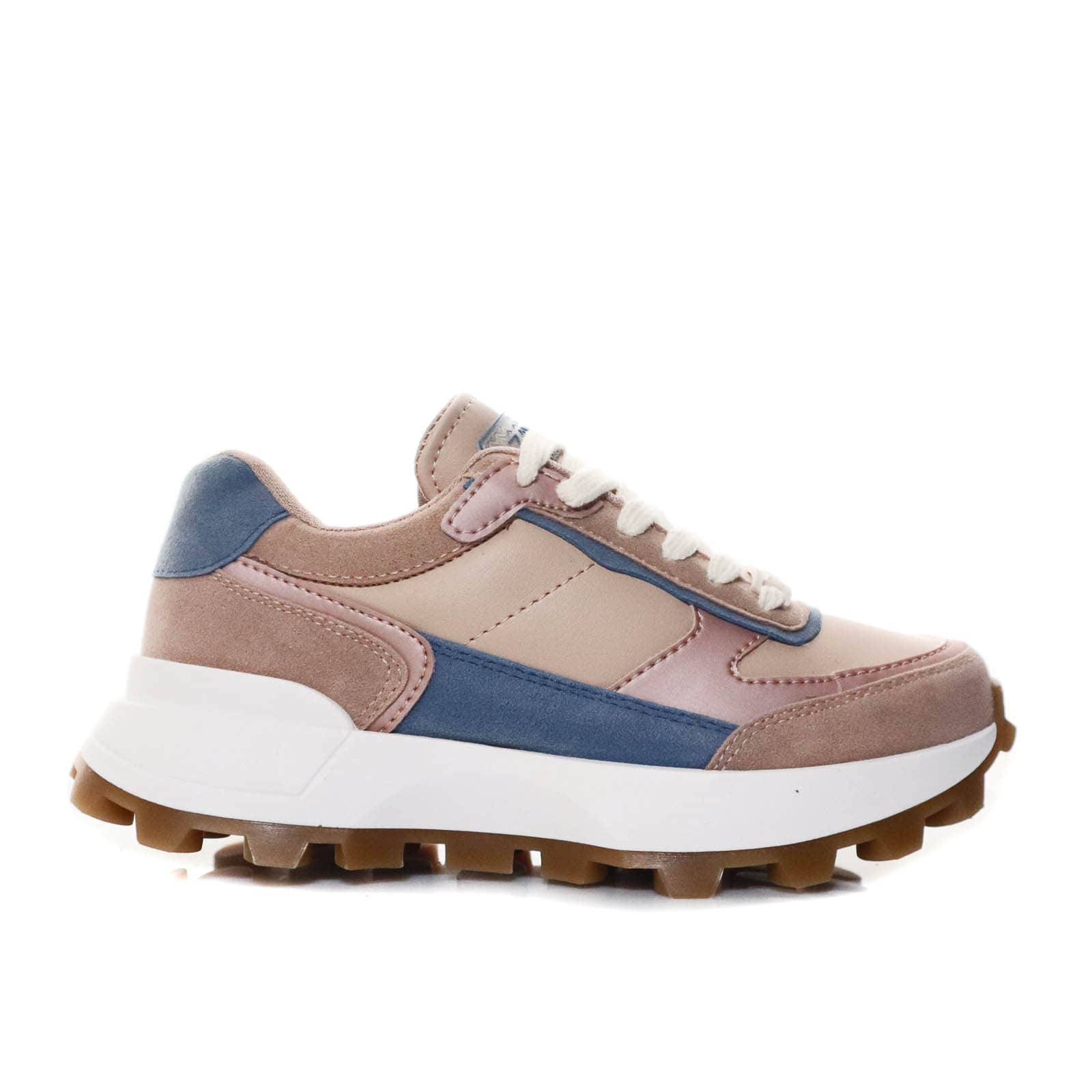 Tenis nude x azul para mujer 183-Z273