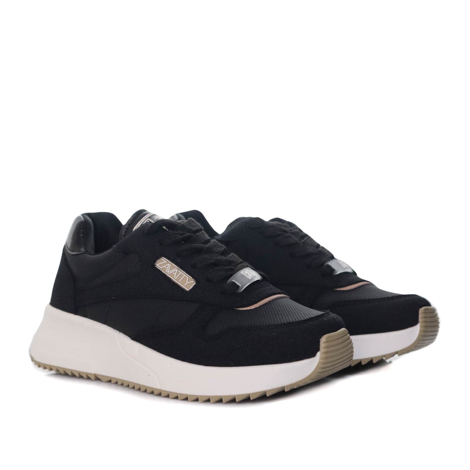 Tenis negro para mujer 188-Z273