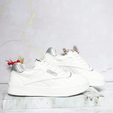 Tenis blanco x plata para mujer 1888-Z273