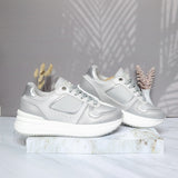 Tenis gris para mujer 209-Z273