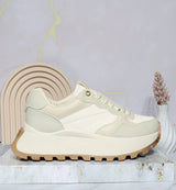 Tenis beige para mujer 213-Z275