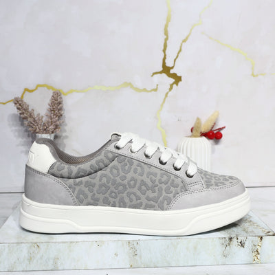 Tenis gris para mujer 233-Z273
