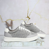 Tenis gris para mujer 233-Z273