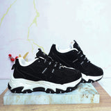 Tenis negro para mujer 25055-Z477