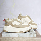 Tenis beigexkaki para mujer 25056-Z477