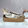 Tenis vaca animal para mujer 2554-Z430