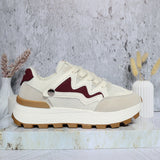 Tenis talco x vinotinto para mujer 2559-Z630