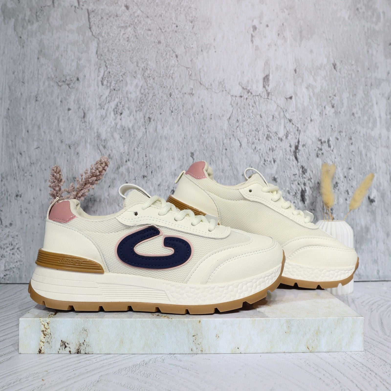 Tenis talco x azul para mujer 2560-Z630