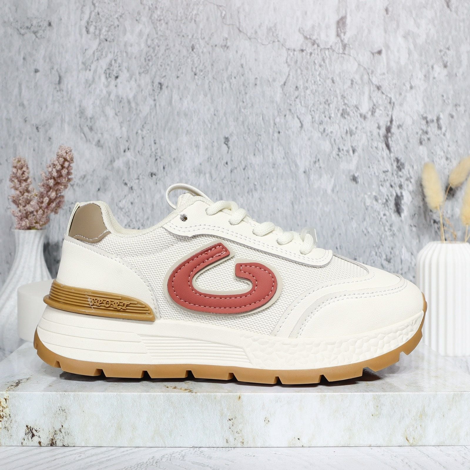 Tenis talco x vinotinto para mujer 2560-Z630