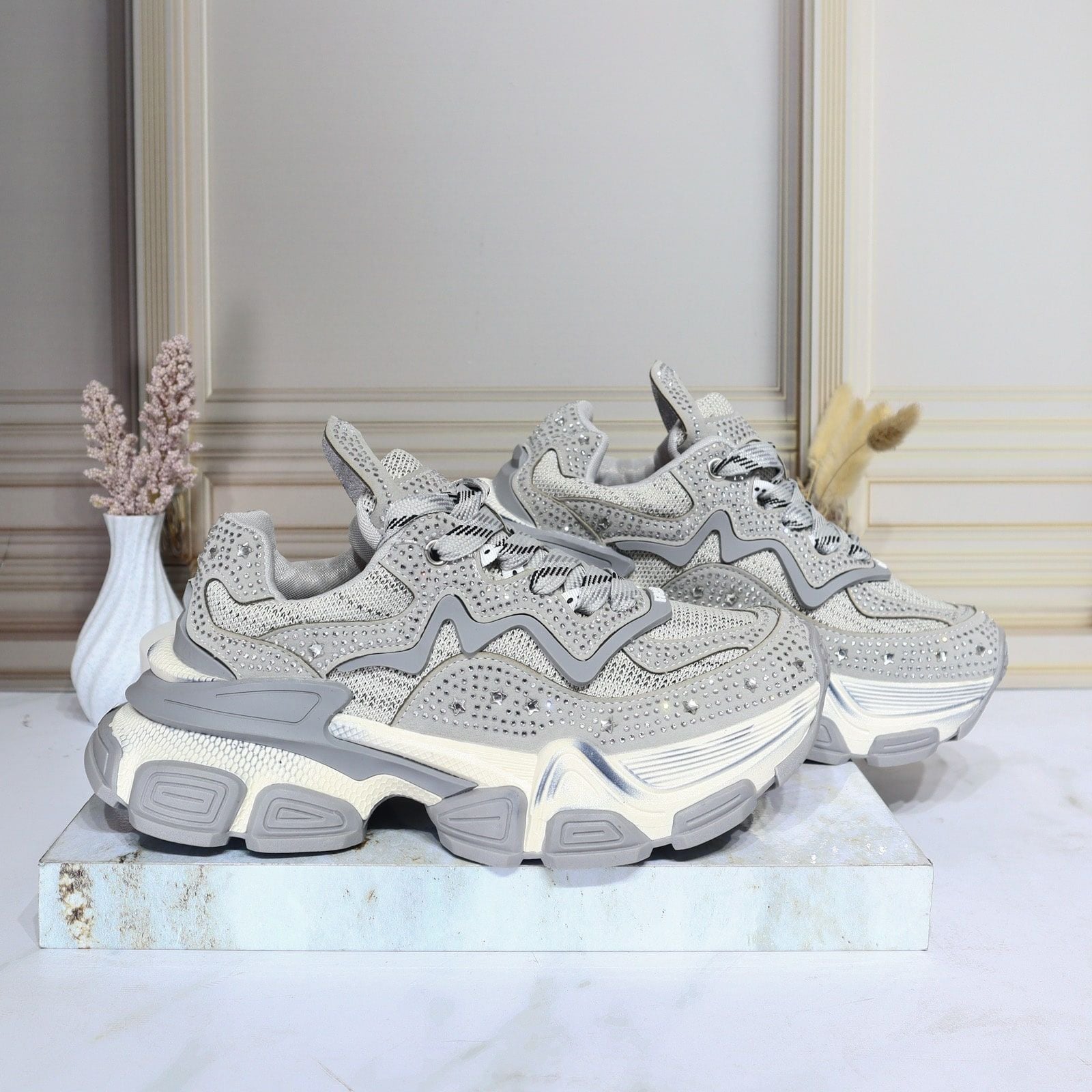 Tenis gris piedras para mujer 2564-Z632