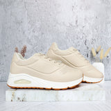 Tenis beige para mujer 2570-Z627