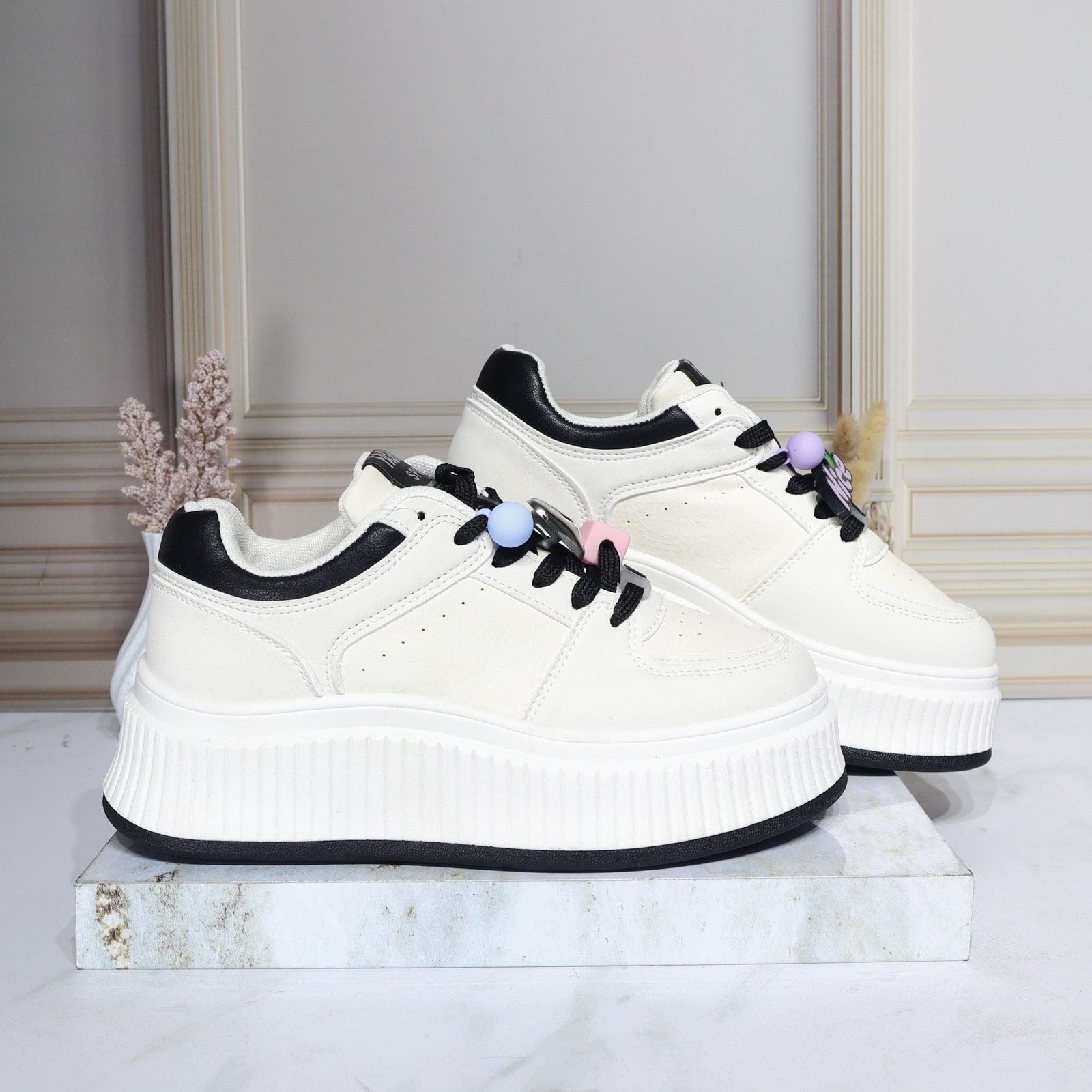 Tenis talco x negro para mujer 2572-Z786