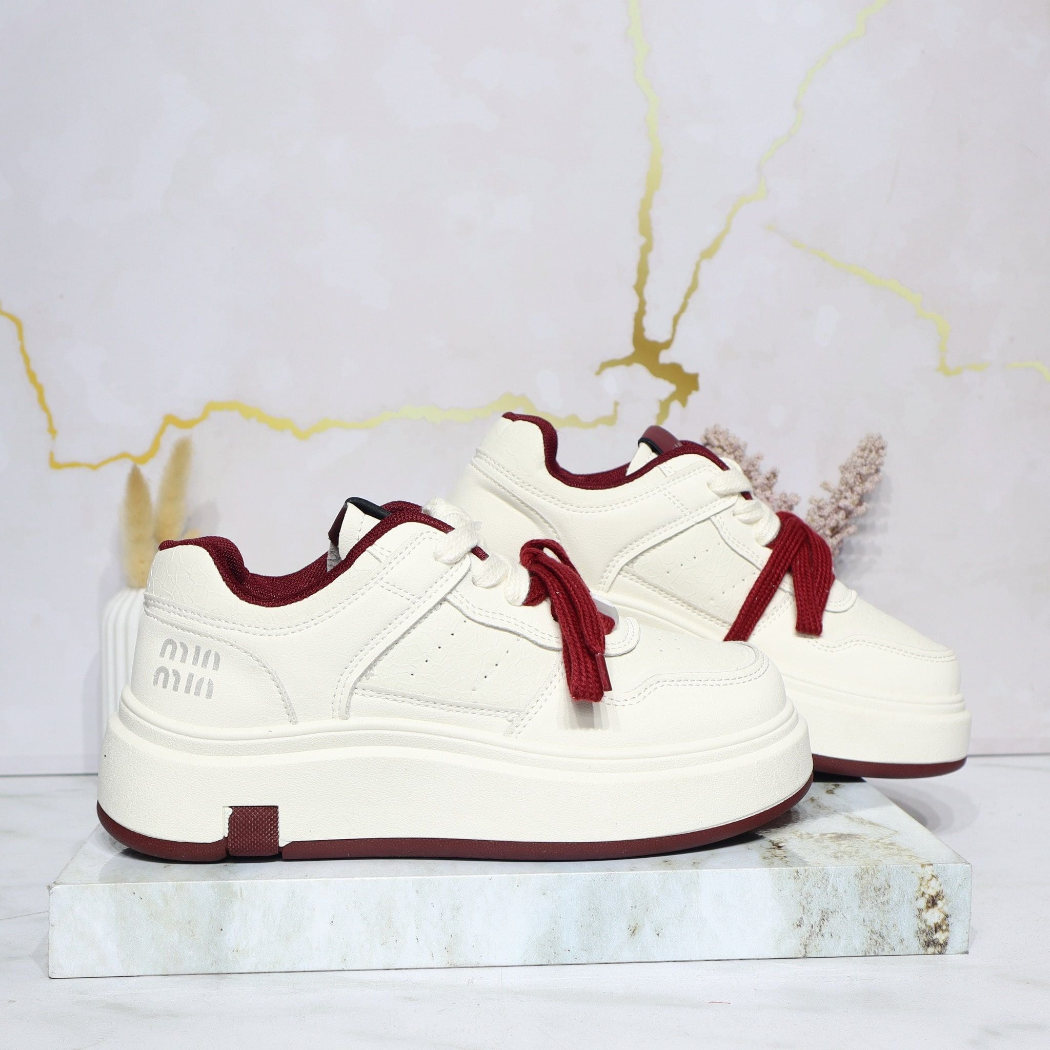 Tenis talco x vinotinto para mujer 2586-Z786