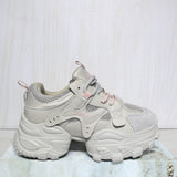 Tenis gris x rosa para mujer 2587-Z631