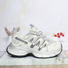 Tenis beige x gris para mujer 2588-Z631
