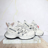 Tenis beige x gris para mujer 2588-Z631