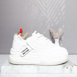 Tenis blanco x beige para mujer 2588-Z786