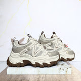 Tenis bronce x cafe para mujer 2590-Z631