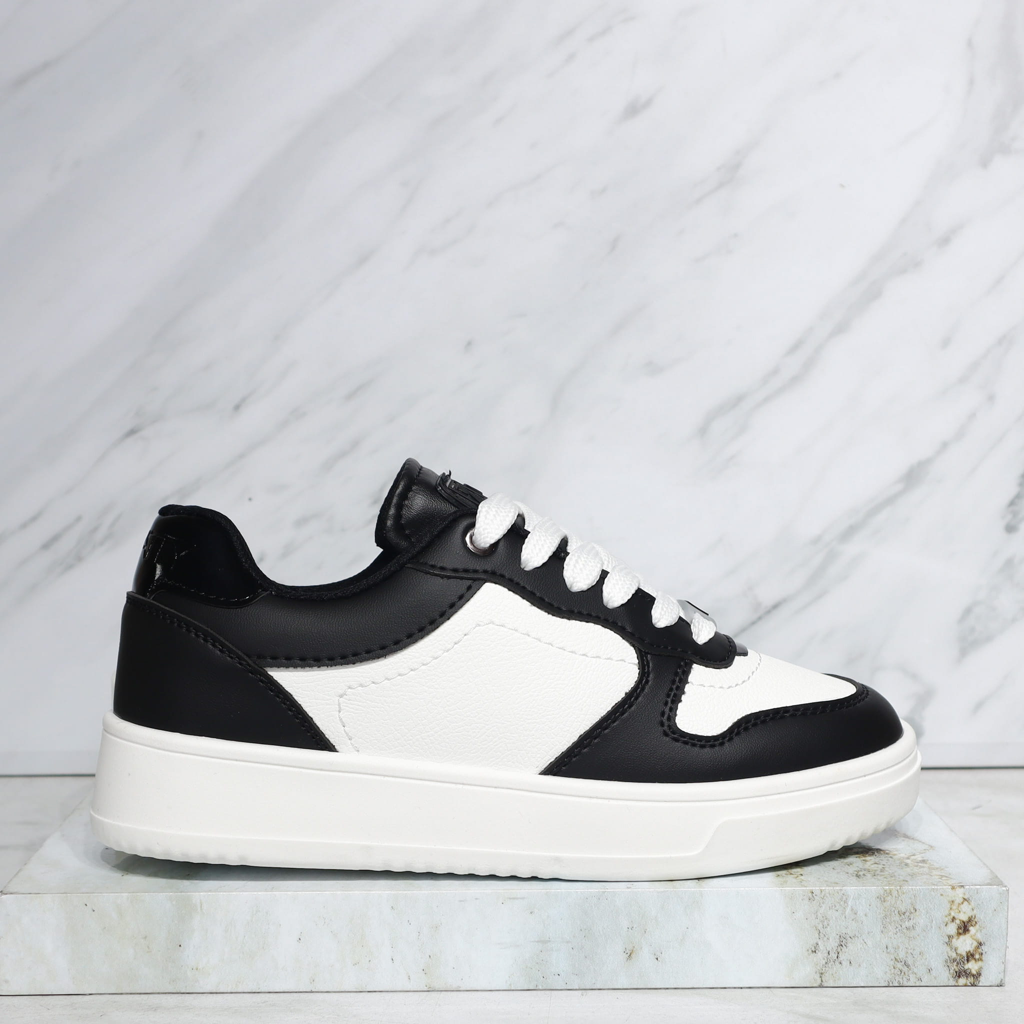 Tenis negro x talco para mujer 302-Z273