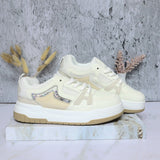 Tenis blanco para mujer KF07-Z477