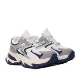 Tenis blanco x azul para mujer L2453-Z399