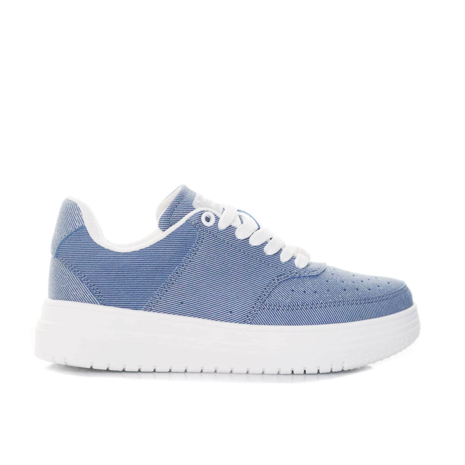 Tenis jean medio para mujer TA1001