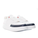 Tenis blancox azulxrojo para mujer TA1001